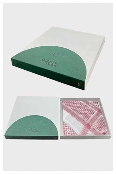 Boxes for ghutras, shemaghs and thobes
