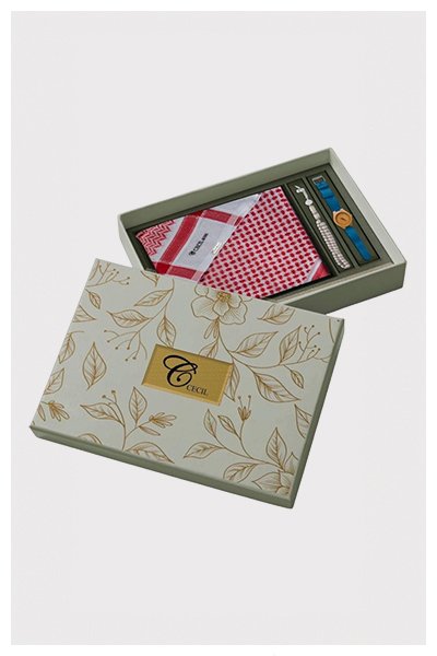 Boxes for ghutras, shemaghs and thobes