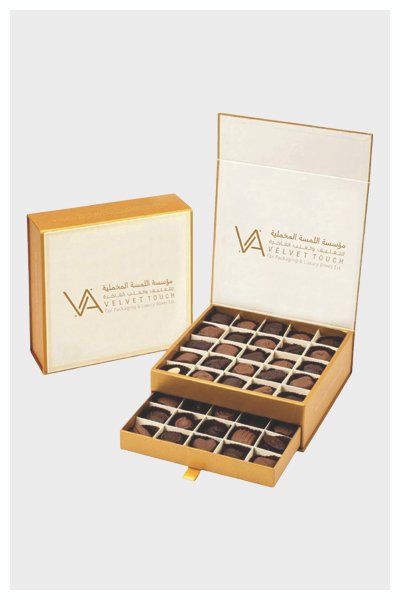 boxes for sweets, chocolates, and dates