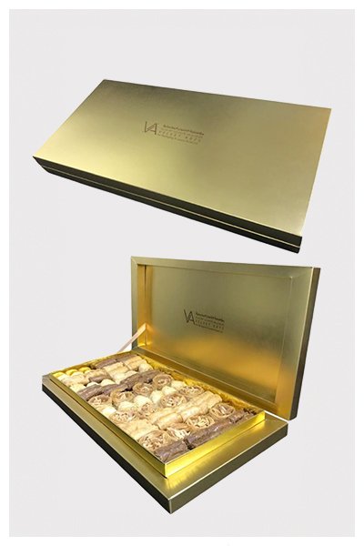boxes for sweets, chocolates, and dates